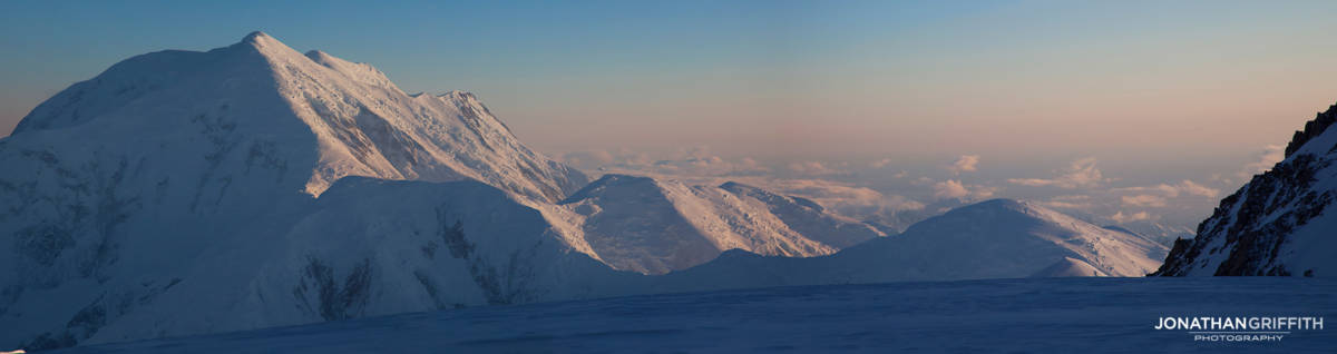 Sunset on Mt Foraker