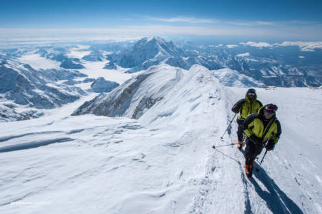 On top of the Kahiltna Horn