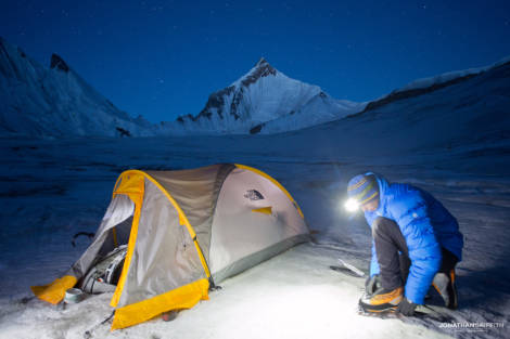 Himalaya Alpine Starts with Drifika in the distance