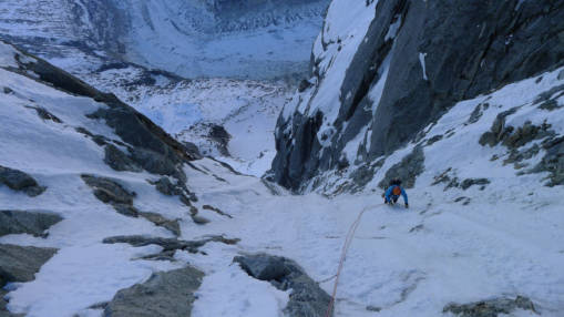 Myself near the top, © Ally Swinton
