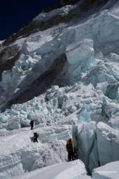 Crevasses in the Khumbu Icefall