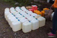 Helicopter Fuel at Lukla HeliPad