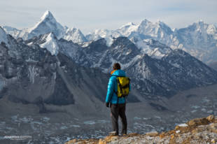 Myself and Ama Dablam whilst acclimatising