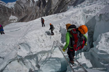 Khumbu Icefall ladders