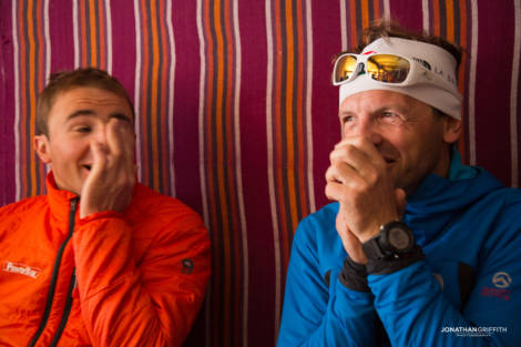 Ueli and Simone at our final guest house before Base Camp