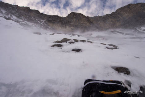 Very windy on the face!