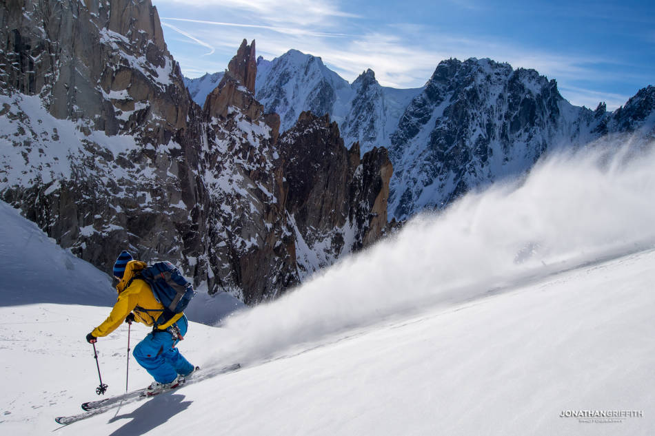 Nice snow on the way down though