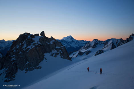 Heading in to the Chardonnet