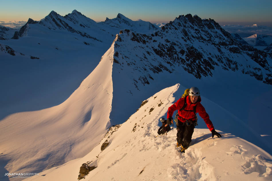 Sunrise on the Monch