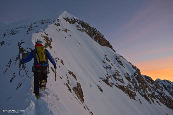 On the Monch at day break