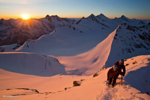 Sunrise on the Monch