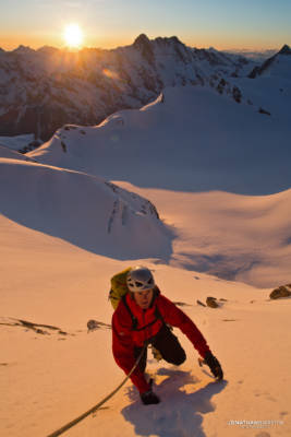 Sunrise on the Monch