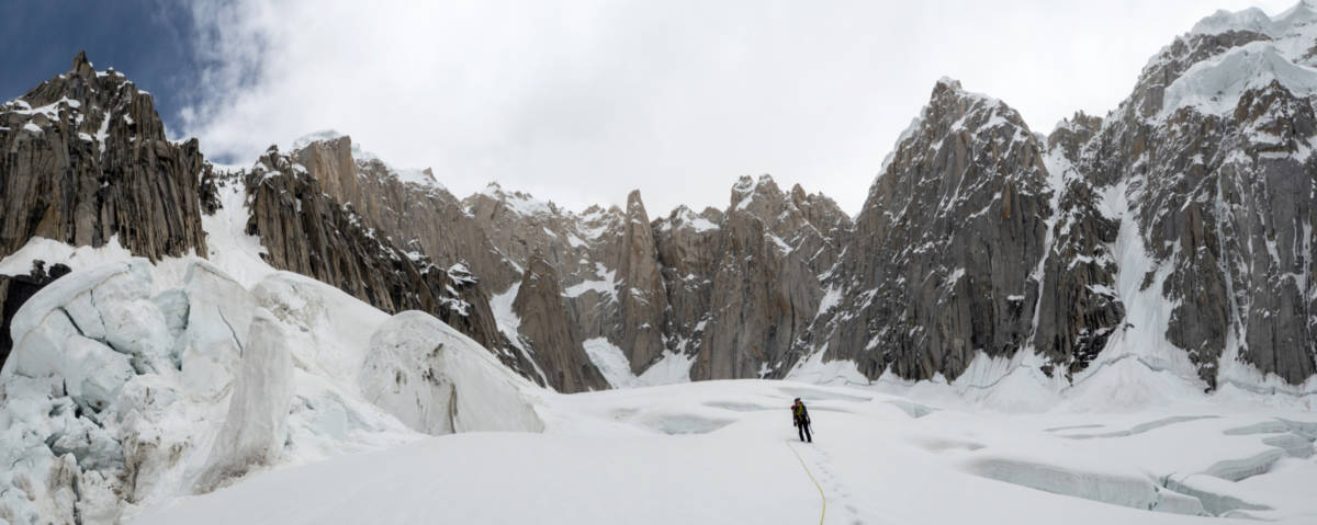 Looking back up towards the south side of Link Sar