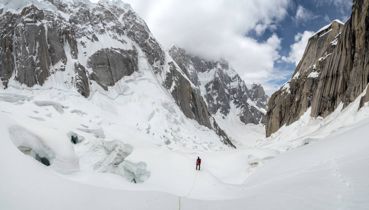 About to enter the icefall