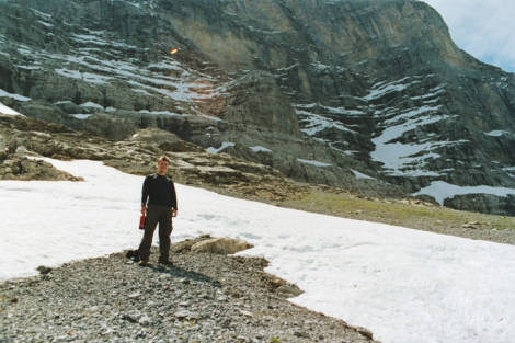 Souvenir hunting under the face 13 years ago