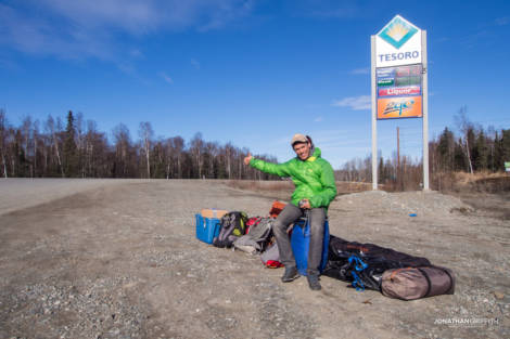 Only in Alaska can you hitch with this much kit