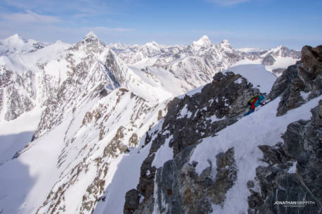 The mile long down climb horror show