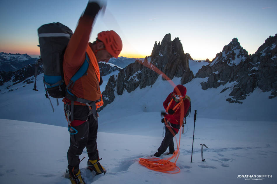Dawn on the Chardonnet