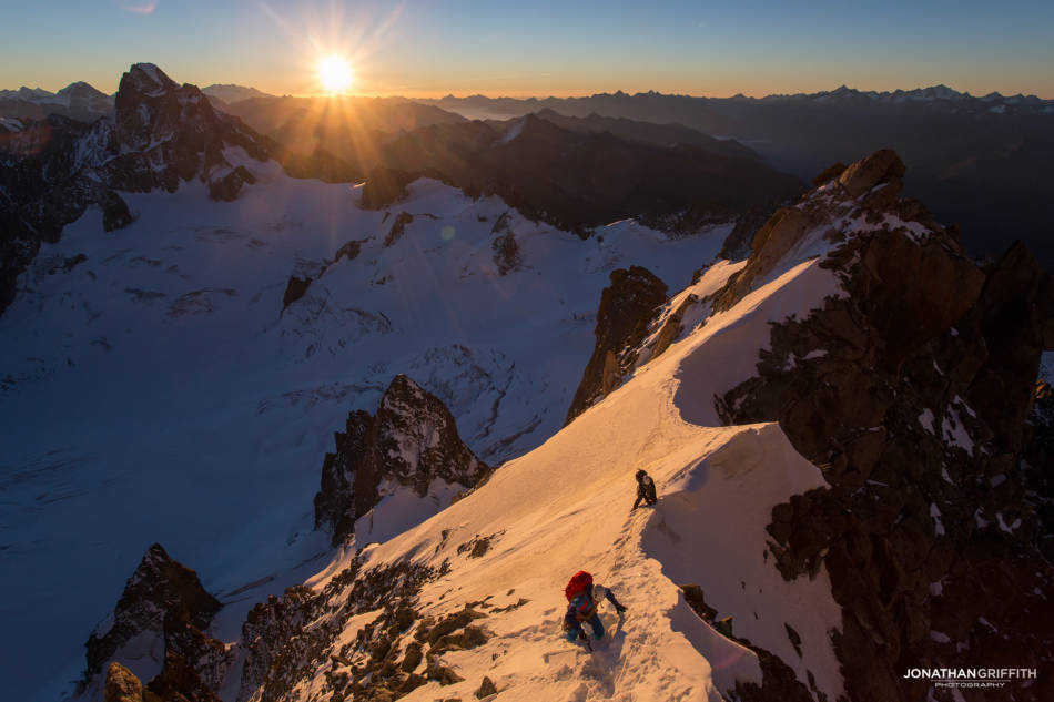 Sunrise on the ridge