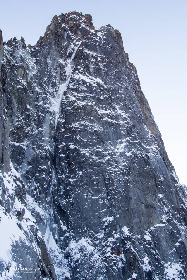 The Dru North Couloir