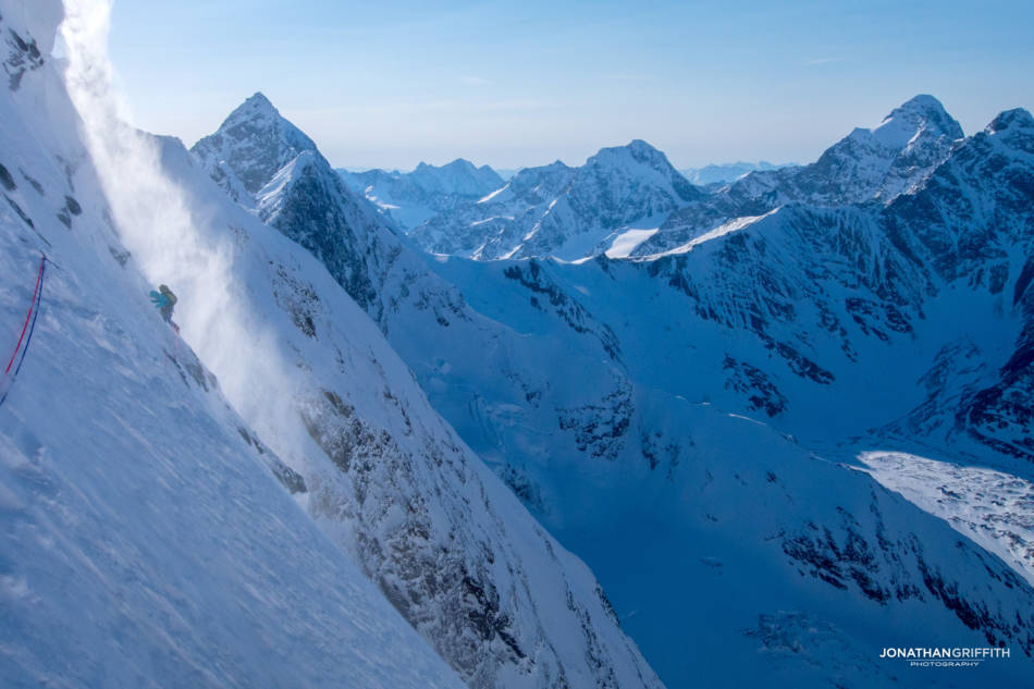Trying to escape the face but not avoiding all the avalanches