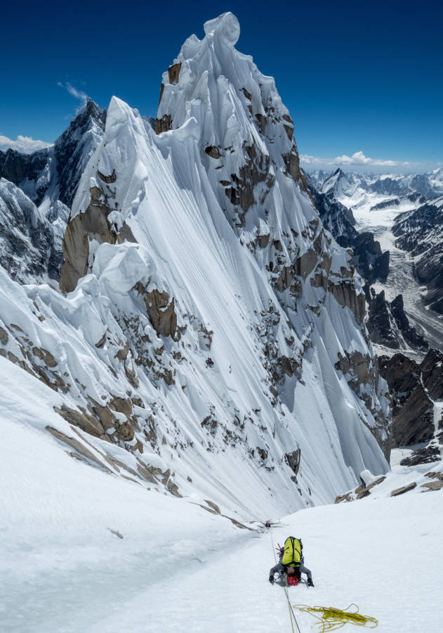 Crippled from the altitude, heat and heavy packs