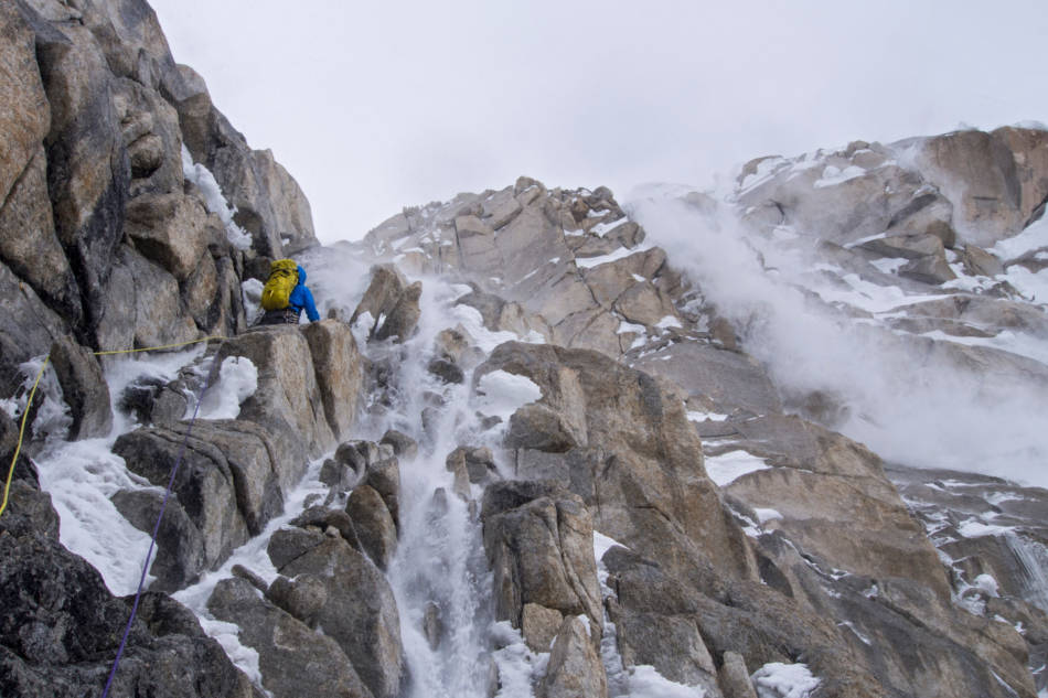 Heavy spindrift