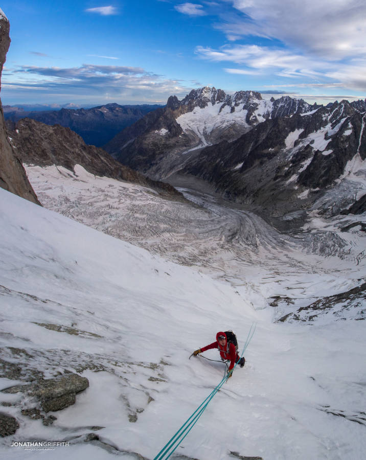 Ally arrives at the start of the first 'proper' pitch