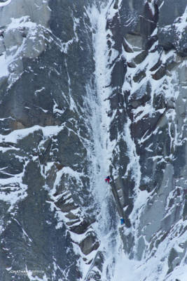 One of the cruxes of the route